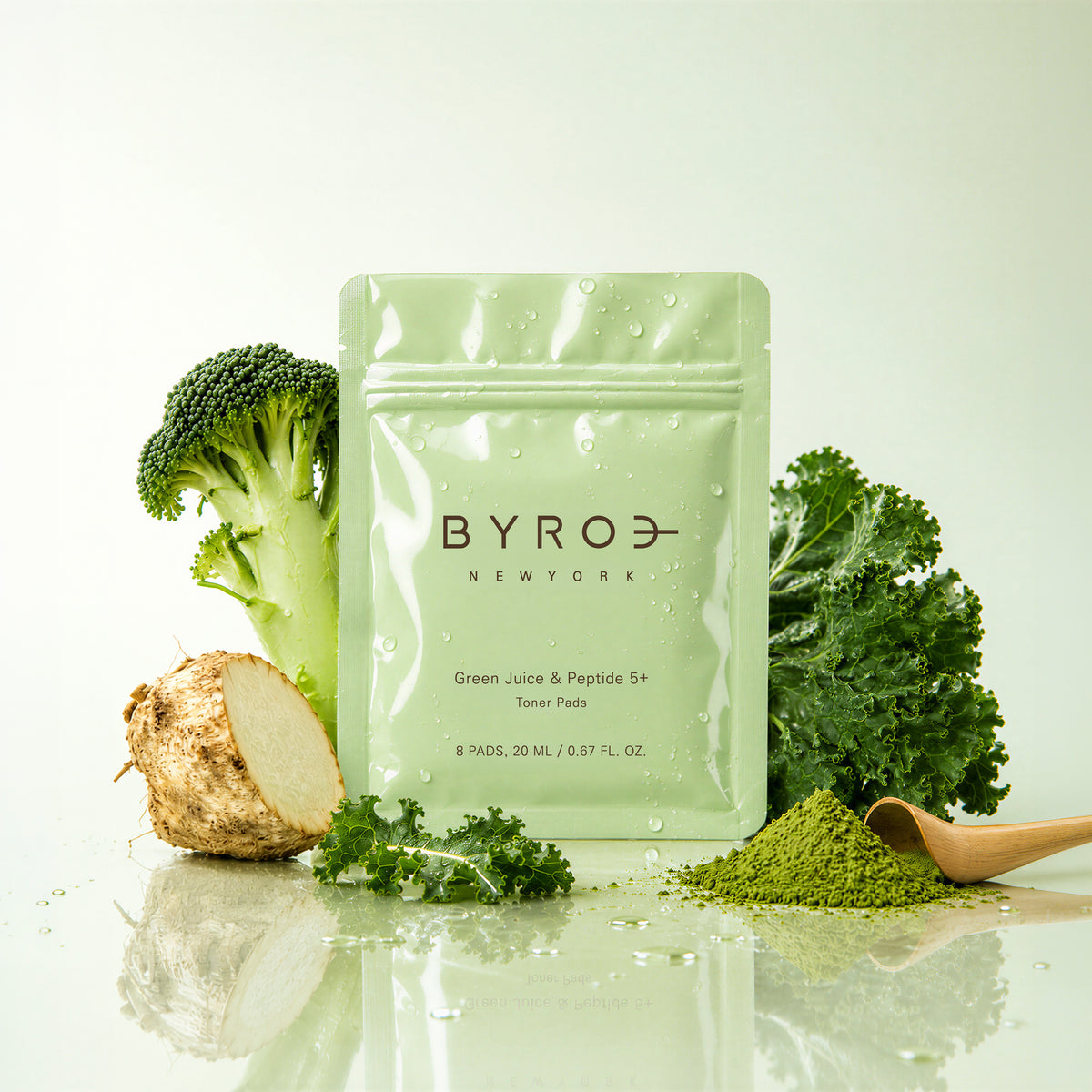 Green Juice & Peptide 5+ Complex Toner Pads
