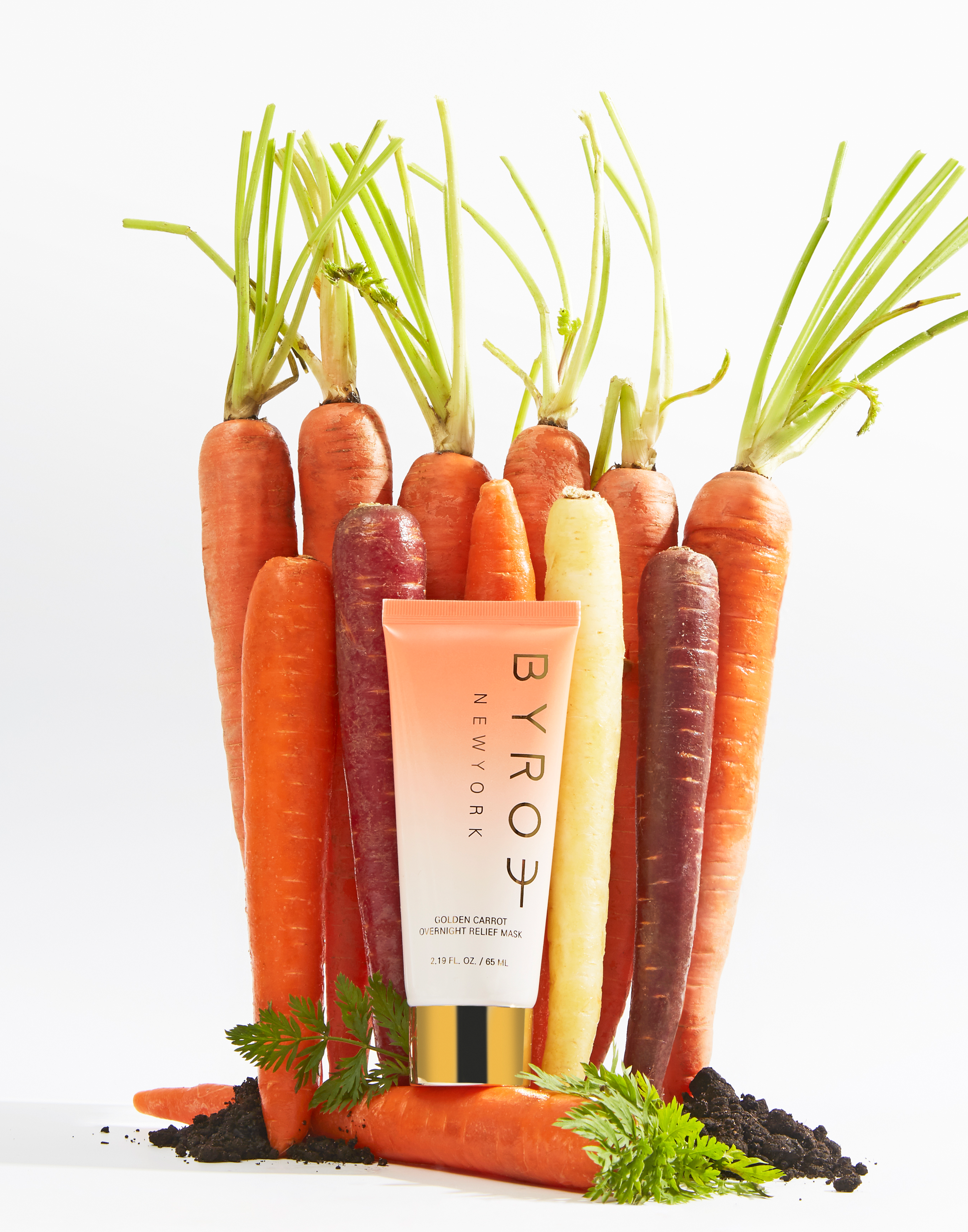 Golden Carrot Overnight Relief Mask