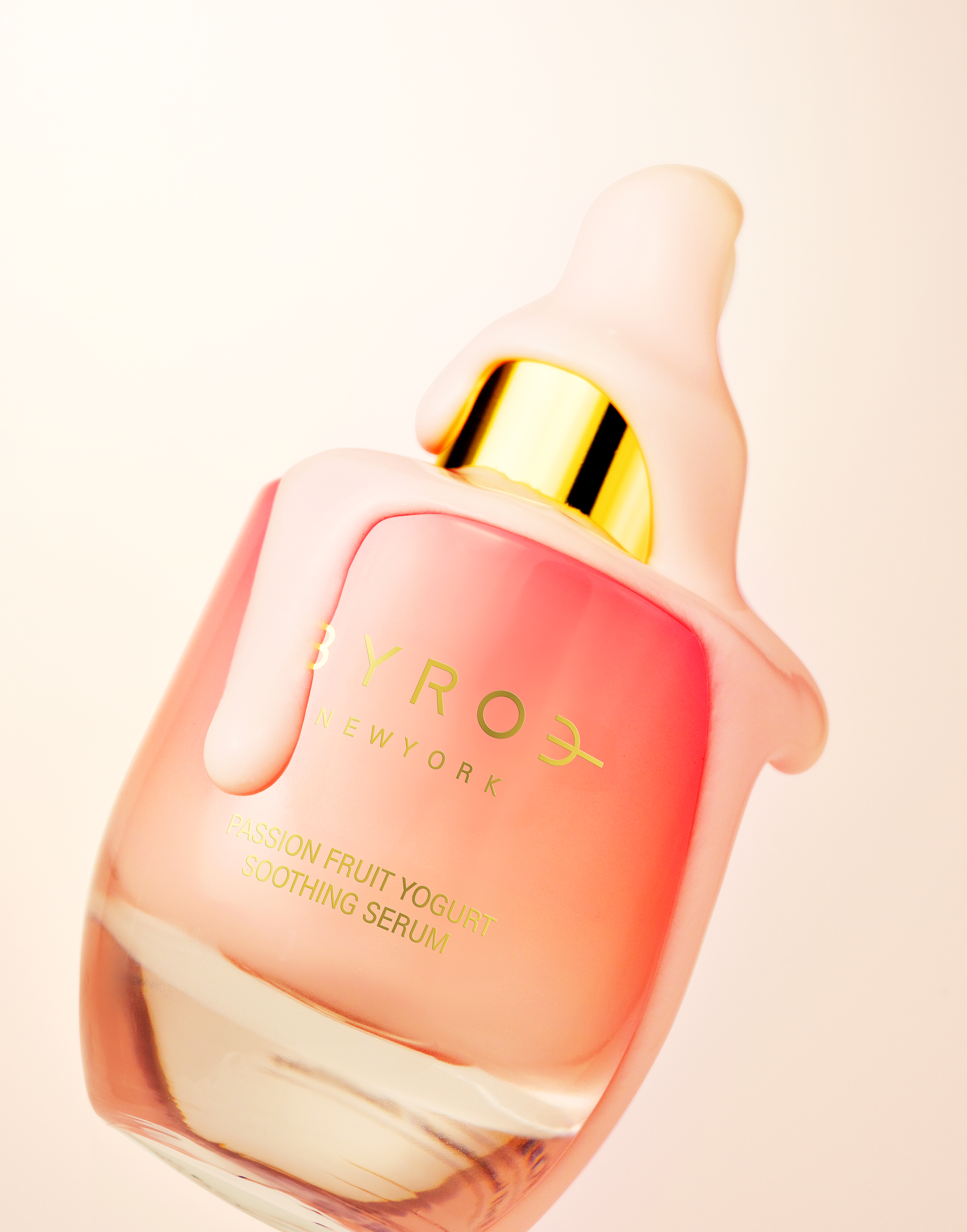 Passion Fruit Yogurt Soothing Serum Texture Lifestyle Image