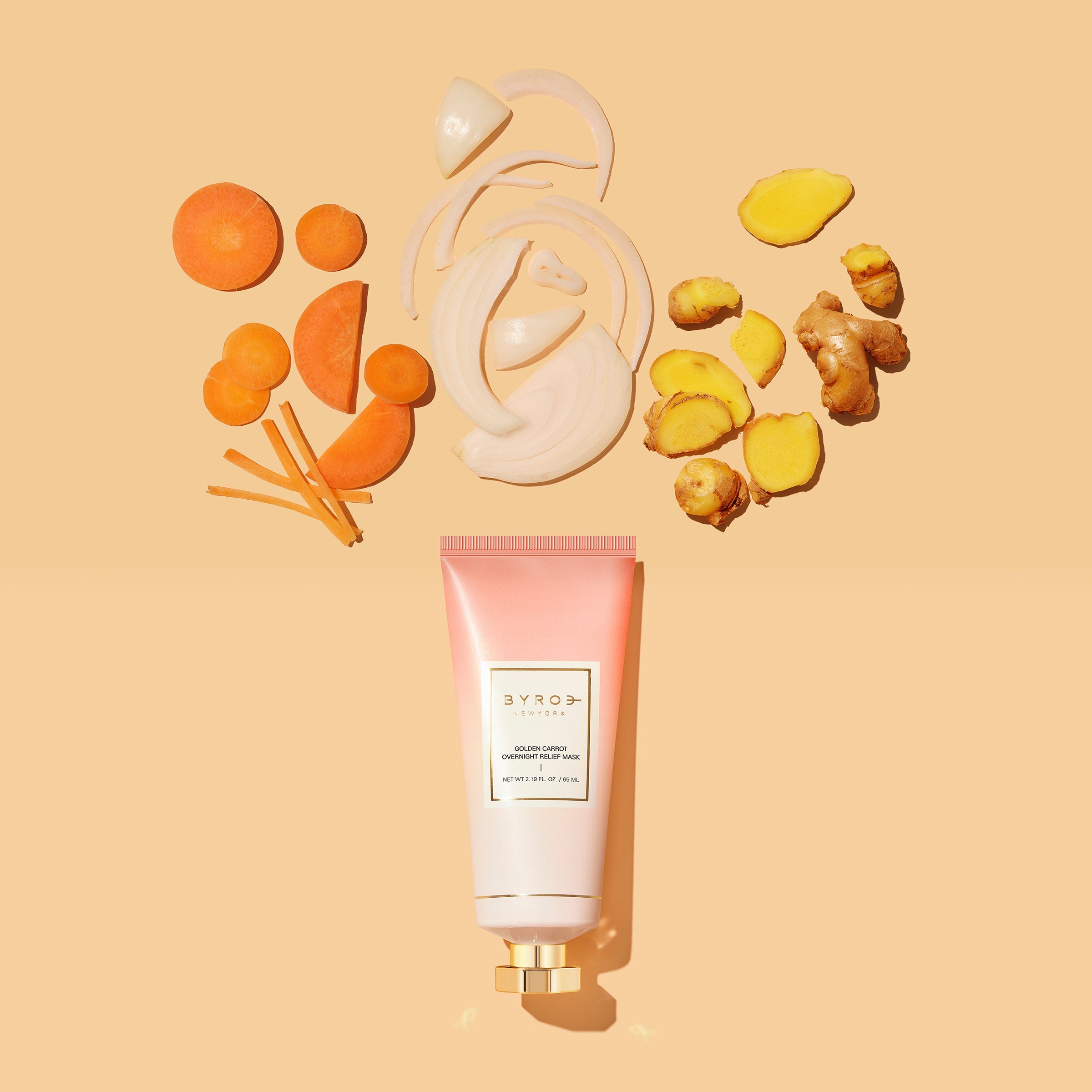Say Hello To The Golden Carrot Overnight Relief Mask
