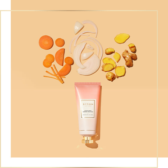 Say Hello To The Golden Carrot Overnight Relief Mask