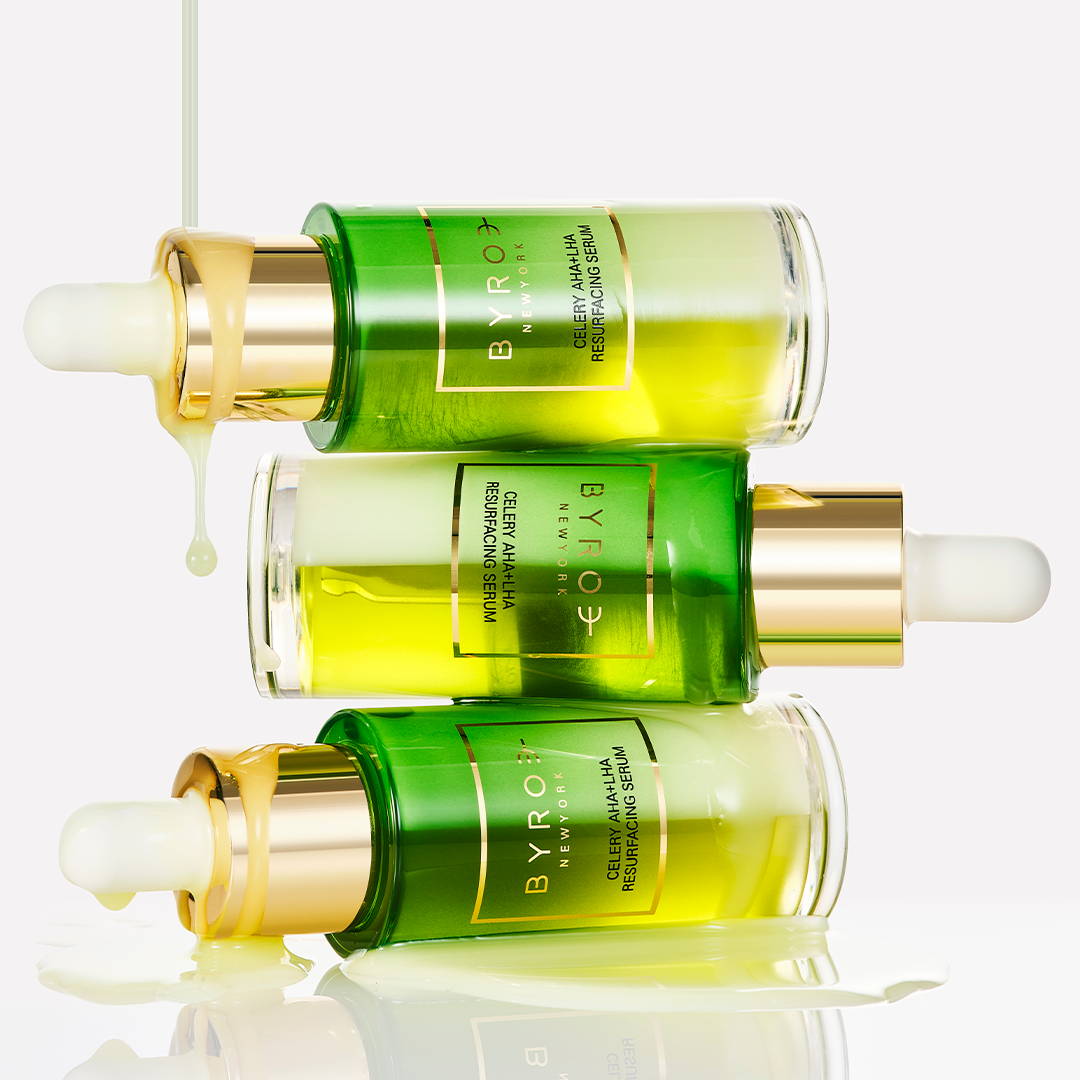 Meet the Celery AHA + LHA Resurfacing Serum