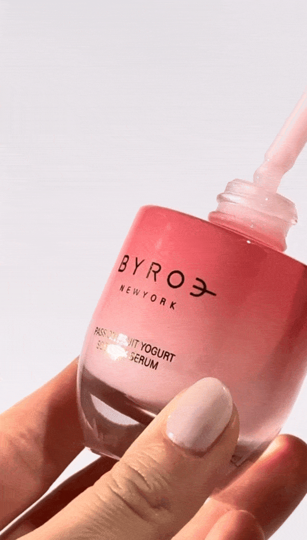 Passion Fruit Yogurt Soothing Serum Texture Gif