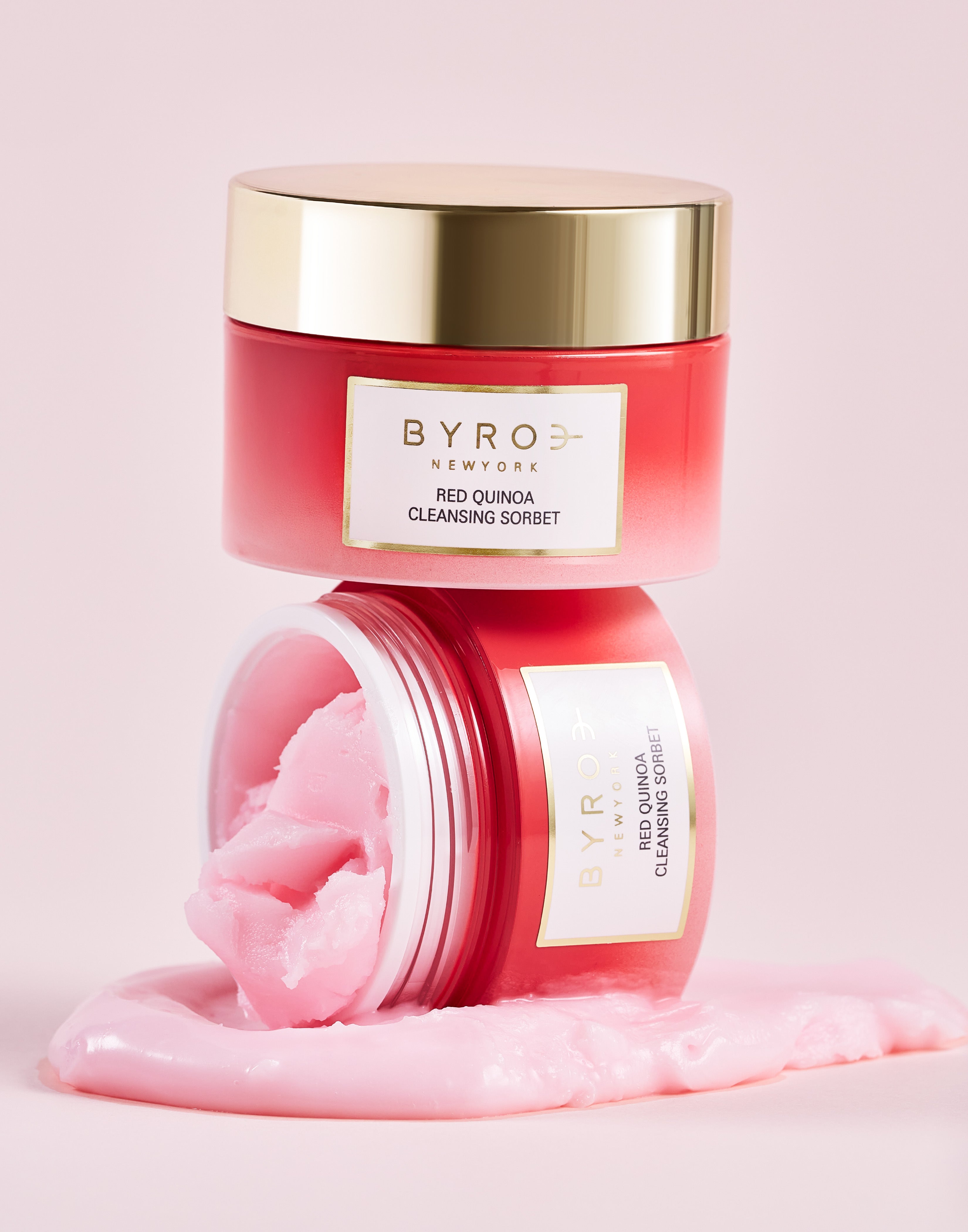 Image of two Red Quinoa Cleansing Sorbet products stacked on top of eachother 