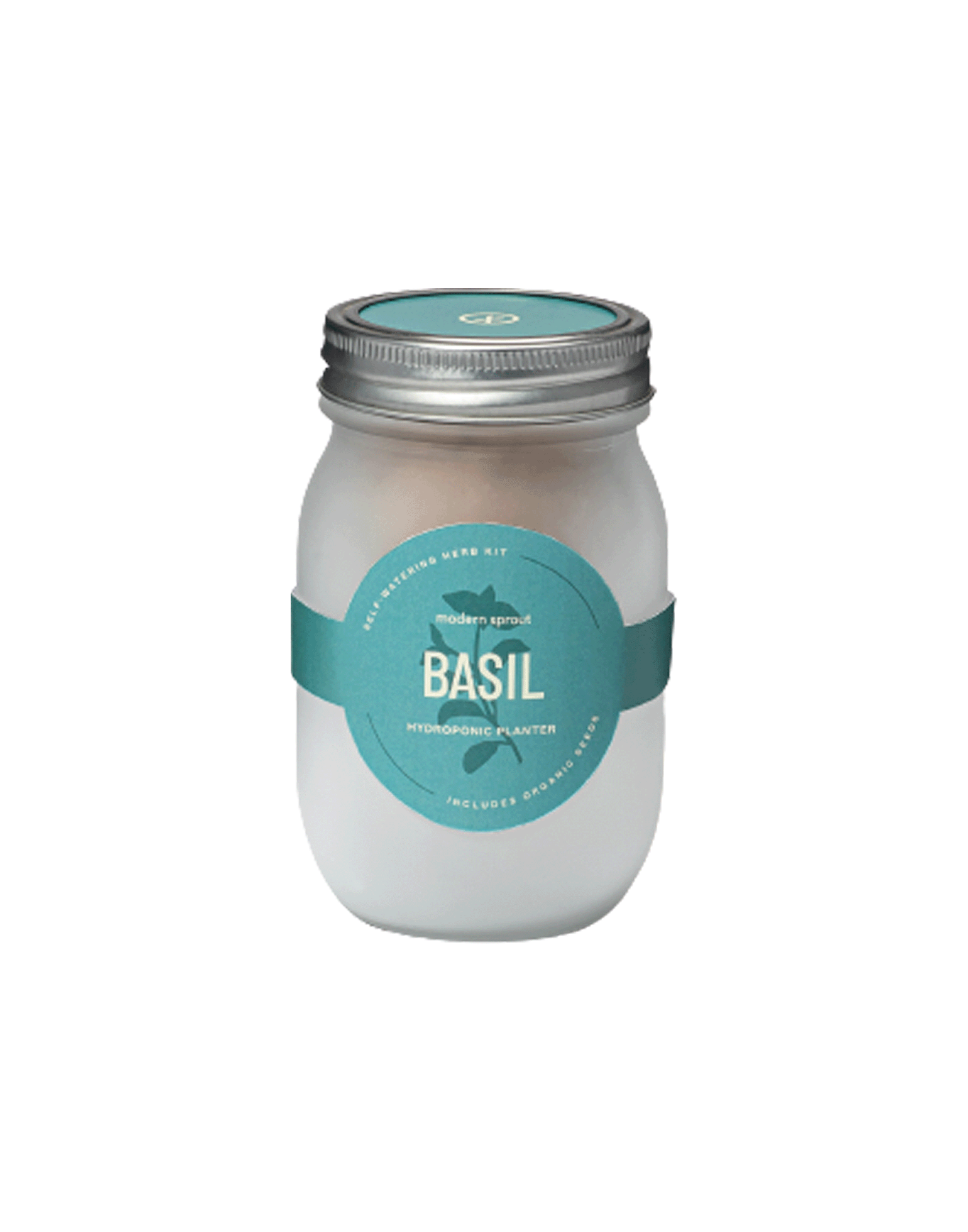 Modern Sprout Basil Garden Jar